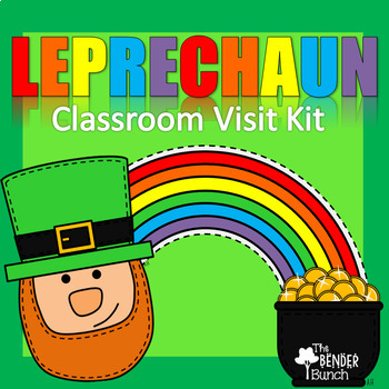 Preview of St. Patrick's Day Leprechaun Visit Classroom Kit - Activities and Printables