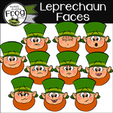 Leprechaun Clip Art: Leprechaun Faces