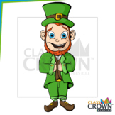 Leprechaun Clipart – St. Patrick's Day Clipart – Color and