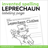 Leprechaun Clothes Labeling Worksheet