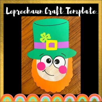 Leprechaun Craft | St. Patrick's Day Activities by MsBeesActivities