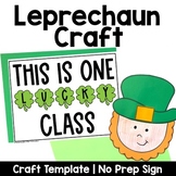 Leprechaun Craft | Bulletin Board | St Patricks Day | March