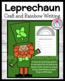 Leprechaun Craft, Favorite Things Rainbow Writing Prompt: 