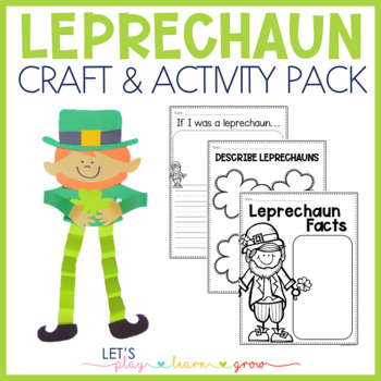 Preview of Leprechaun Craft Pack | St. Patricks Day Craft