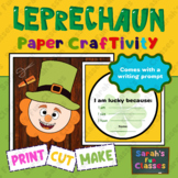 Leprechaun Craft | St Patrick's Day Activities | Paper Craft