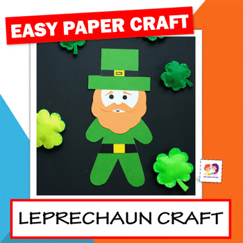 Leprechaun Craft - St Patrick's Day Craft by Non-Toy Gifts | TPT