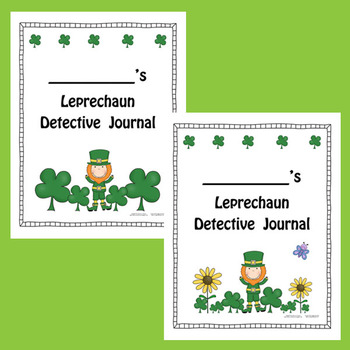 Preview of Leprechaun Detective Journal (St. Patrick's Day Freebie)