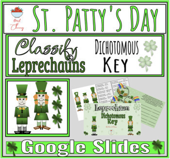 Preview of Leprechaun Dichotomous Key (St. Patricks Day)