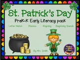 Leprechauns/ St.Patricks Day Early Literacy Pack
