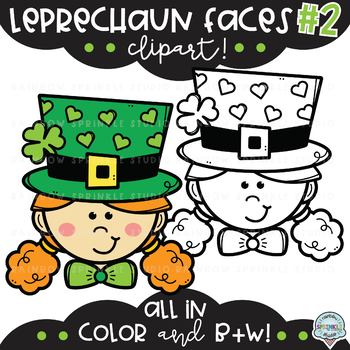 leprechaun head clip art