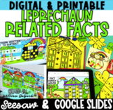 Leprechaun Fact Families - Digital & Printable- Google Sli