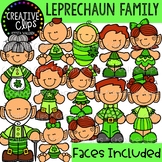 Leprechaun Family: St. Patrick's Day Clipart {Creative Cli