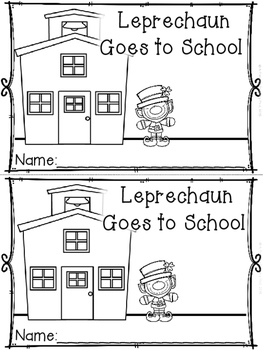 Preview of "Leprechaun Goes to School" (A March Emergent Reader Dollar Deal)