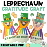 Leprechaun Gratitude St. Patrick's Day Craft Activity