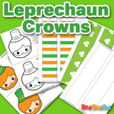 Leprechaun Hat/ Crown Craft Printable as St Patrick's Day 