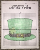 Leprechaun Hat - Graphing on the Coordinate Plane Mystery Picture