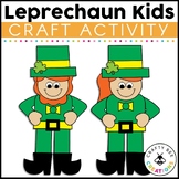 Leprechaun Craft St Patricks Day Kindergarten March Bullet