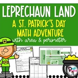 Leprechaun Land | An Area & Perimeter St. Patrick's Day Ma