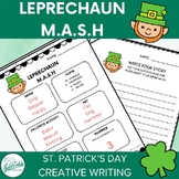 Leprechaun MASH - St. Patrick's Day - Creative Writing Activity