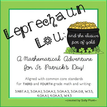 Preview of Leprechaun Math and Language Adventure