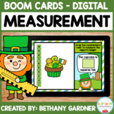 Leprechaun Nonstandard Measurement - Boom Cards - Distance