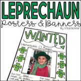 St Patrick's Day Leprechaun Posters and Banners | Leprecha