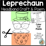 St. Patrick's Day Craft Kindergarten Leprechaun  Hat | Headband