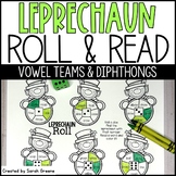 Vowel Teams & Diphthongs St. Patrick's Day Roll & Read Game