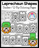 Leprechaun Shapes |  St. Patrick's Coloring Pages: Dauber/