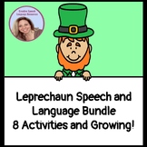 Leprechaun Speech and Language Growing Bundle