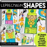 Leprechaun St Patricks Day Math Shape Activities Craft