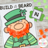 Leprechaun St Patricks Day activity | Build a beard