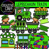 Leprechaun Train {Creative Clips Digital Clipart}