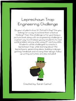 Preview of Leprechaun Trap Engineering Challenge