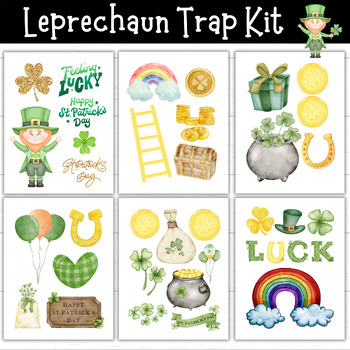 Preview of Leprechaun Trap Kit Printable