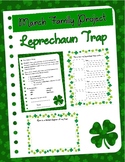 Leprechaun Trap - March Family Project