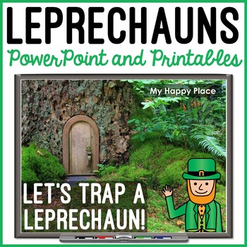 Preview of Leprechaun Trap Project for St. Patrick’s Day – Leprechaun Legends PowerPoint