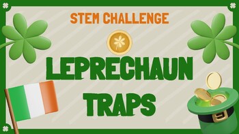 Preview of Leprechaun Trap STEM Challenge: St. Patrick's Day Engineering Craft / Activity