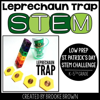 Preview of Leprechaun Trap STEM Challenge (St. Patrick's Day & Spring STEM Activity)