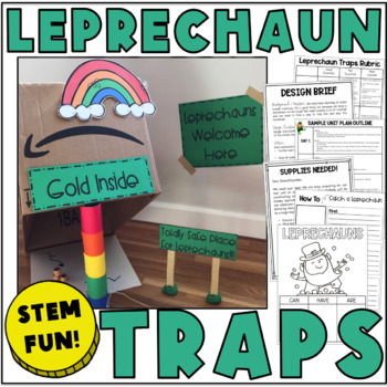Preview of Leprechaun Traps | Simple Machines STEM Project