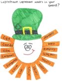 Leprechaun What's In Your Beard - Articulation Activity k/g