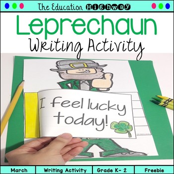 Preview of Leprechaun Writing Activity for St. Patrick's Day