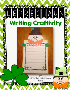 Leprechaun Writing Craftivity | TpT