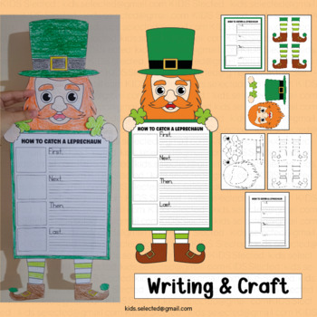 How to Catch a Leprechaun Writing Activities St Patricks Day Craft Trap ...