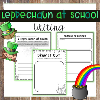 Preview of Leprechaun at School Writing *St. Patrick's Day Writing*