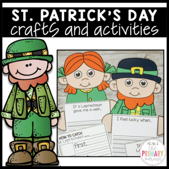 Leprechaun craft | St Patricks Day crafts | St Patricks Day craftivity