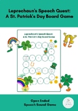 Leprechaun's Speech Quest:  A St. Patrick's Day Board Game