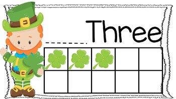 Leprechaun ten frame by Page 394 Creations | Teachers Pay Teachers