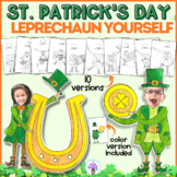 St Patrick's day Leprechaun craft- bulletin board. St Patty's Day