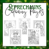 Leprechauns Coloring Pages | St. Patrick's Day Activity